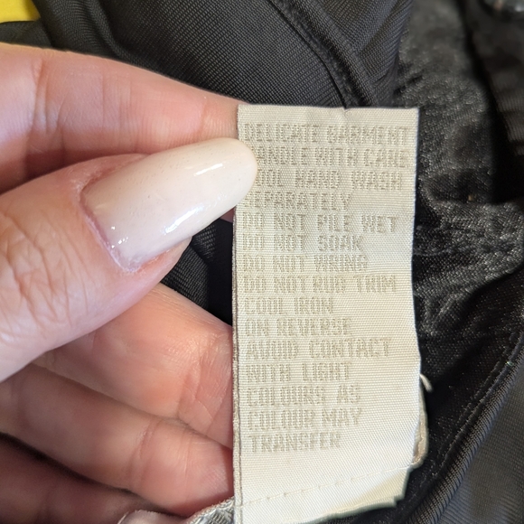 Charlotte Russe Vintage Y2K Grail Black Embellished One-Shoulder Tank Top Kesha - Picture 14 of 14